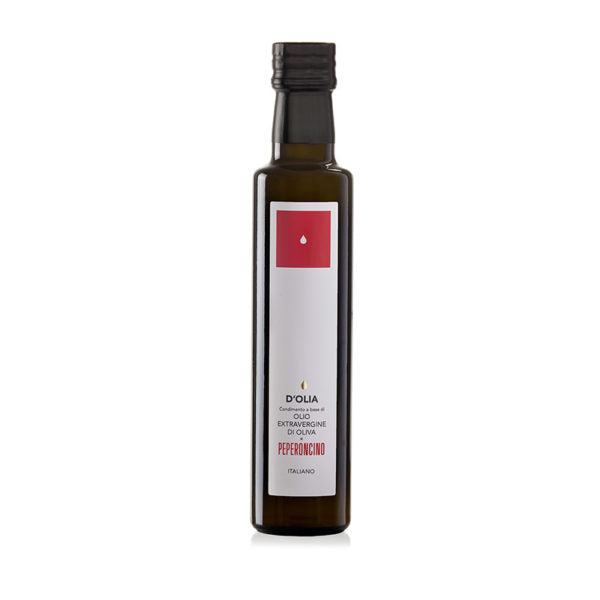 Olivenöl Extra Vergine D'Olia al Peperoncino – 0,25 l