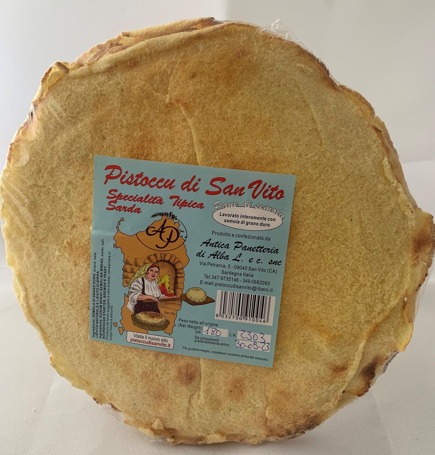 Pistoccu 180 g - Culinaria Sarda Shop