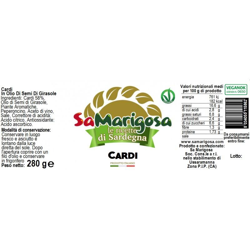 Cardi sott'olio von Sa Marigosa - Culinaria Sarda Shop