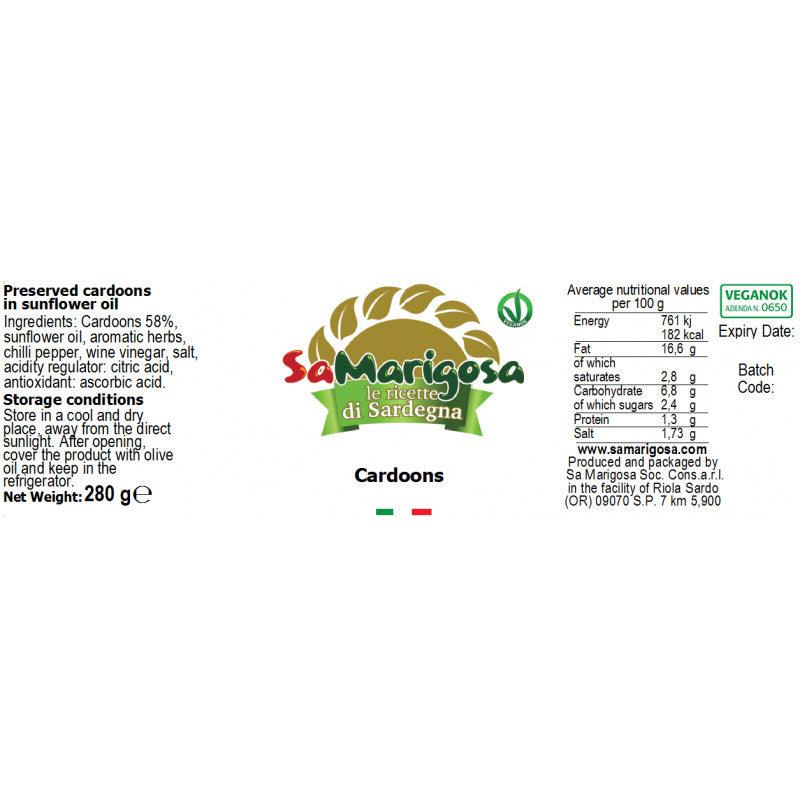 Cardi sott'olio von Sa Marigosa - Culinaria Sarda Shop