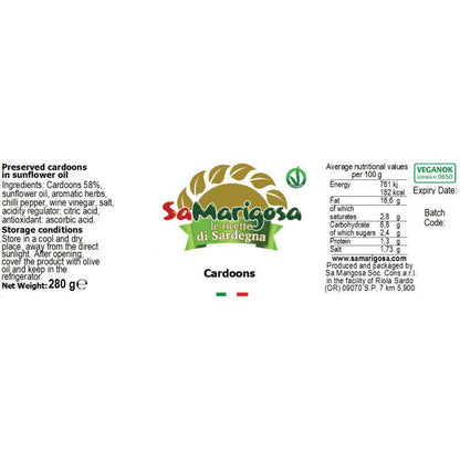 Cardi sott'olio von Sa Marigosa - Culinaria Sarda Shop