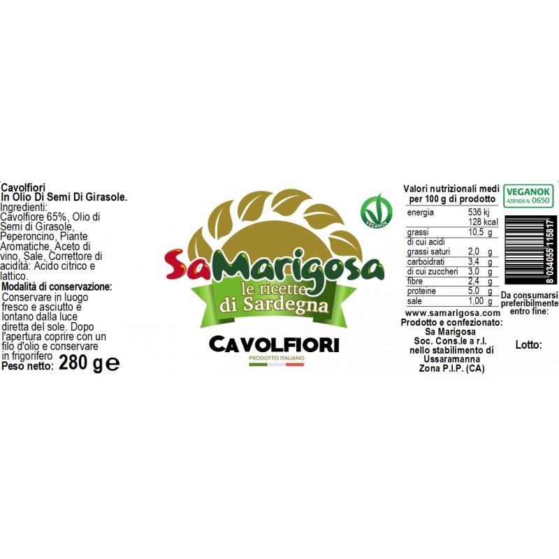 Cavolfiore sott'olio von Sa Marigosa - Culinaria Sarda Shop