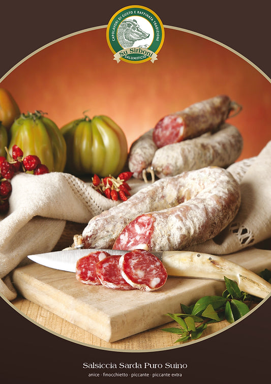 Salsiccia Sarda al finocchietto - Su Sirboni srl
