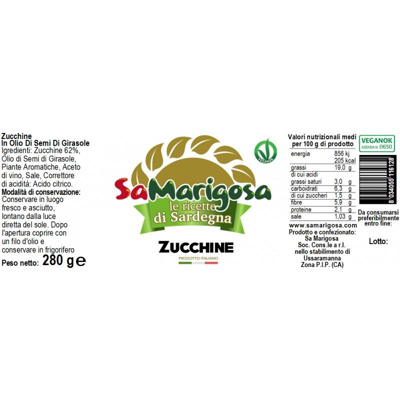 Zucchine von Sa Marigosa - Culinaria Sarda Shop